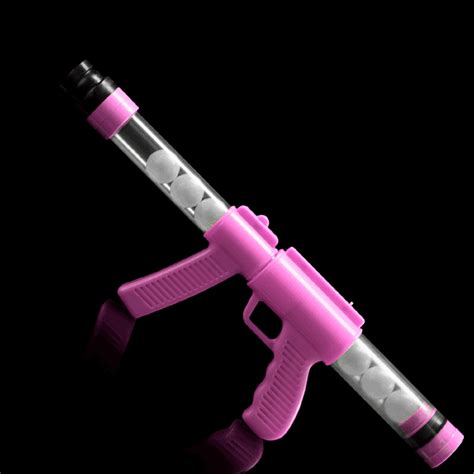 19 Glow In The Dark Moon Blaster Gun Pink