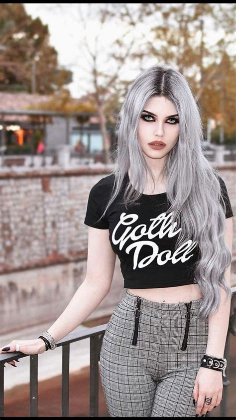 Beautiful Dayana Crunk Gothic Beauty Fashion Hot Goth Girls