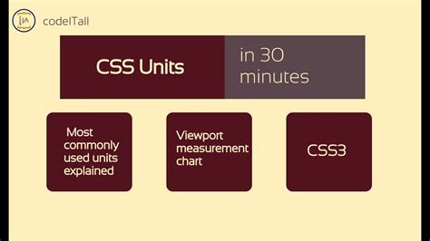 Css Units Explained In 30 Minutes Youtube