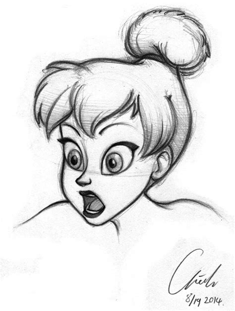 Disney Tinkerbell Expression Practice By Chiehchen On Deviantart