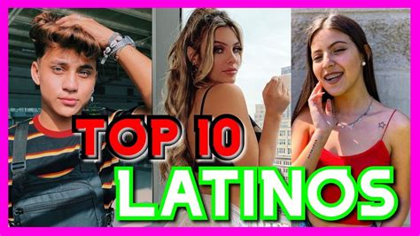 Top 10 Tiktokers Con Mas Seguidores En Latinoamerica Youtube