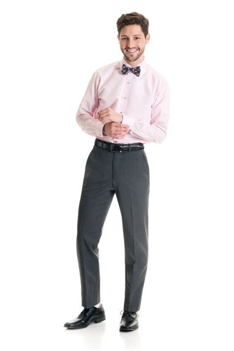 Grey Slim Fit Suit Pants Jims Formal Wear Jims Formal Wear Shop