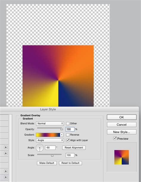 Adobe Photoshop How To Create Angle Gradient Within A Certain Angular