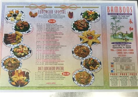 Bamboo inn chines fast food is located in linlithgow and is proud to serve the surrounding areas. Bamboos - 15 Reviews - Chinese - 2675 SW 91st St ...