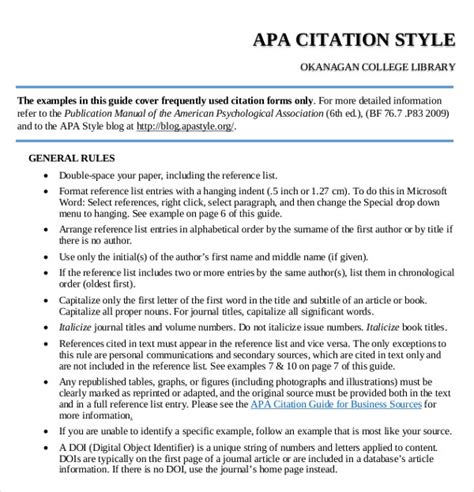100 Original Papers Apa Style Essay Examples
