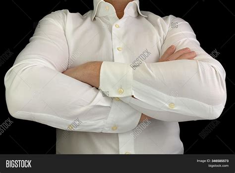 Man Folded His Arms Image And Photo Free Trial Bigstock