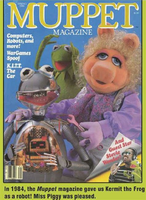 Robot Kermit Muppet 1984