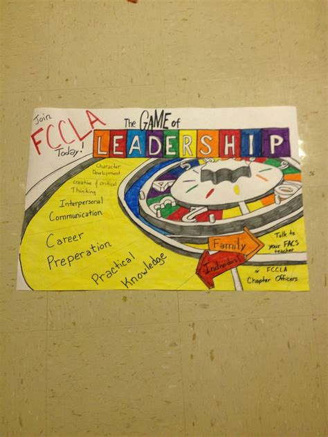 Fccla Poster Awesome Membership Campaign Idea Student Council