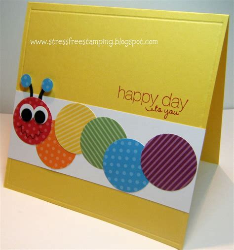 Colorful Caterpillar Cards Handmade Birthday Cards Card Craft