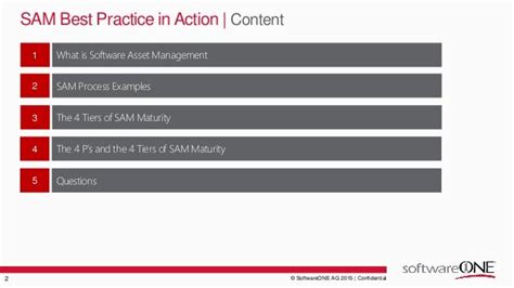 Software Asset Management Sam Best Practice In Action