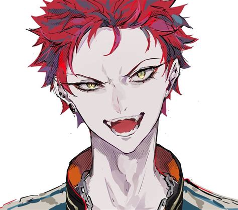 Lam On Twitter Badass Temple Red Hair Drawing Red