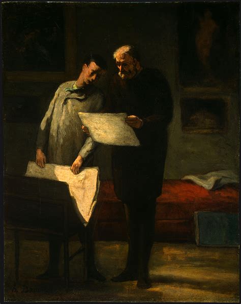 Advice To A Young Artist Honore Daumier Encyclopedia