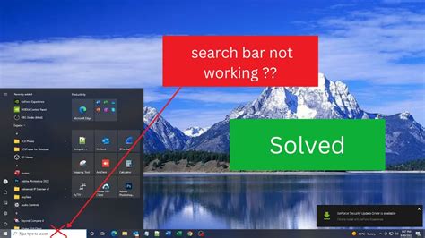 How To Fix Search Bar Not Working Windows 10 Easiest Way Youtube