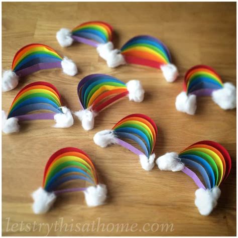 Rainbow Diy Crafts Make These Super Fun Rainbow Crafts For Kids As A