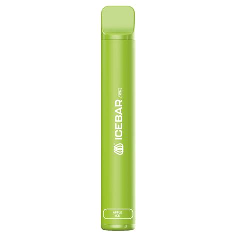 Apple Ice Aquavape Ice Bar Disposable Vape 5 For £20 Ecigwizard