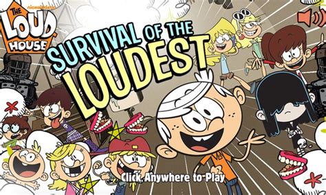 The Loud House Survival Of The Loudest Can You Surviv