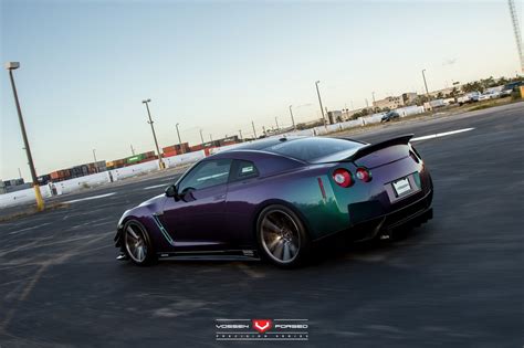 Vossen Wheels Nissan Gtr Cars Coupe Modified Wallpapers Hd