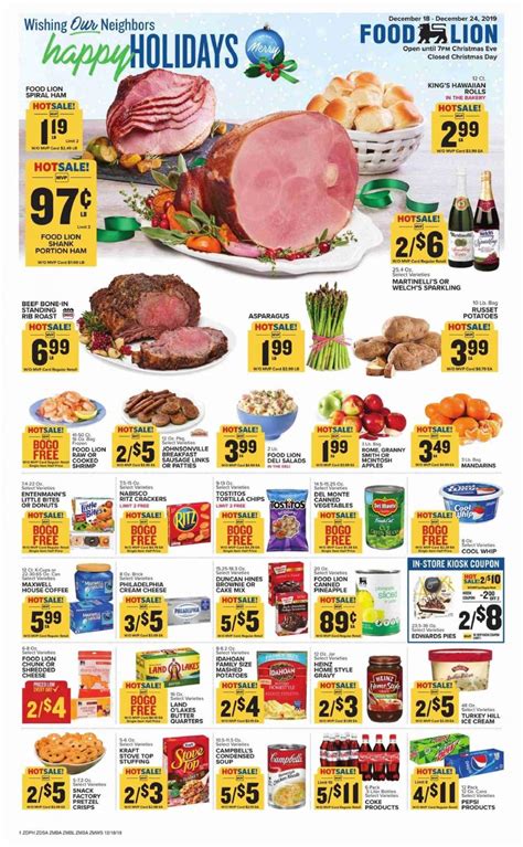 Maybe you would like to learn more about one of these? Food Lion Weekly Ad Dec 18 - 24, 2019 - WeeklyAds2