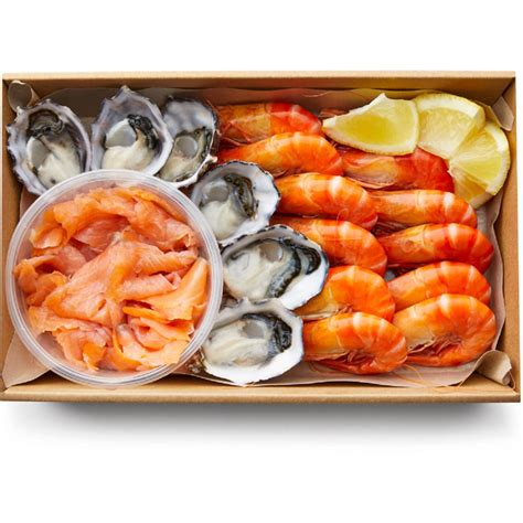 From The Deli Seafood Platter For Two Each Woolworths