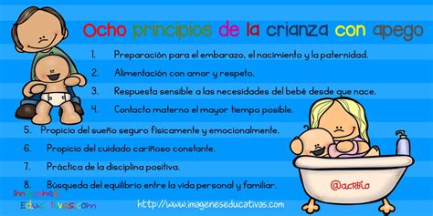 Ocho Principios De La Crianza Con Apego Imagenes Educativas