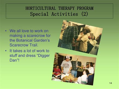 Ppt Horticultural Therapy Program Powerpoint Presentation Free