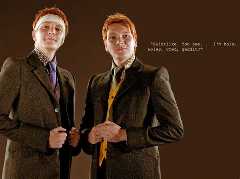 fred and george weasley harry potter