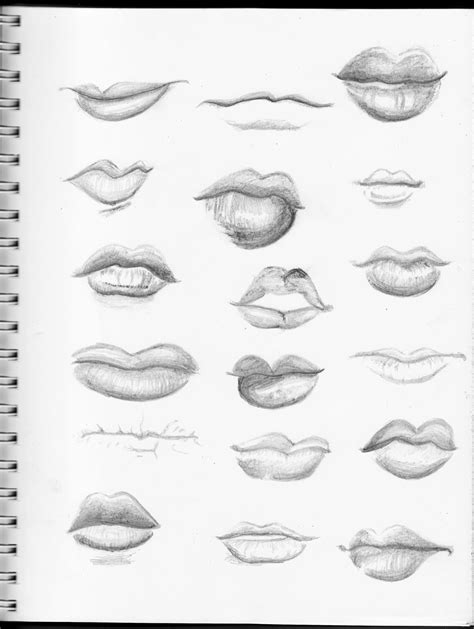 Afbeeldingsresultaat Voor How To Draw A Mouth How To Draw A Mouth