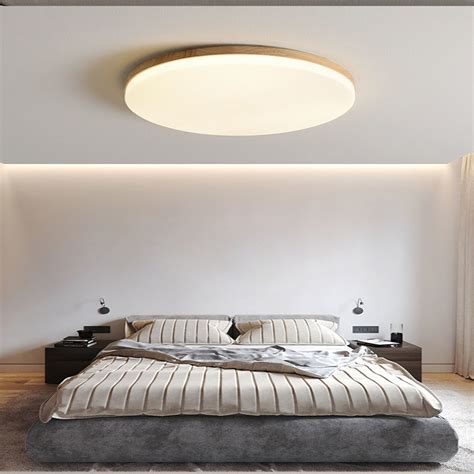Wooden Simple Bedroom Ceiling Light Modern Corridor Lamp Led China