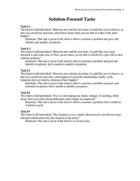 30 Solution Focused Therapy Worksheets Worksheets Decoomo