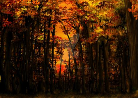 Forest Autumn By Lsandy555 On Deviantart