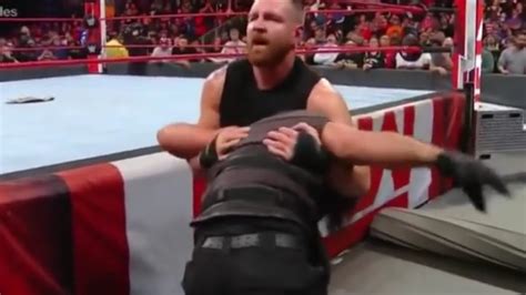 The Shield Is Over To Dean Ambrose Attack To Seth Rollins Youtube