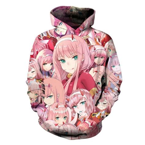 Darling In The Franxx Zero Two Hoodies And Shorts Nakama Store In 2020