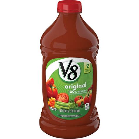 V8® Original 100 Vegetable Juice 64 Fl Oz Instacart