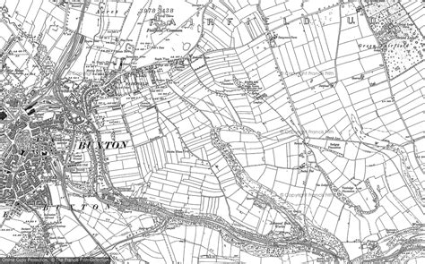 Historic Ordnance Survey Map Of Fairfield 1879