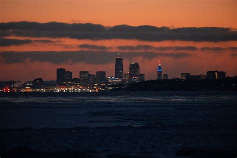 Coast Buildings City Lights Twilight Hd Wallpaper Peakpx