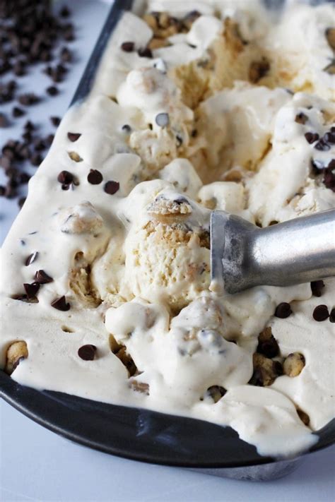 Chocolate Chip Cookie Dough Ice Cream The Three Snackateers