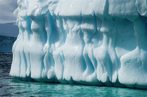 Antarctica Gerlach Strait Blue Ice Photograph By George Theodore
