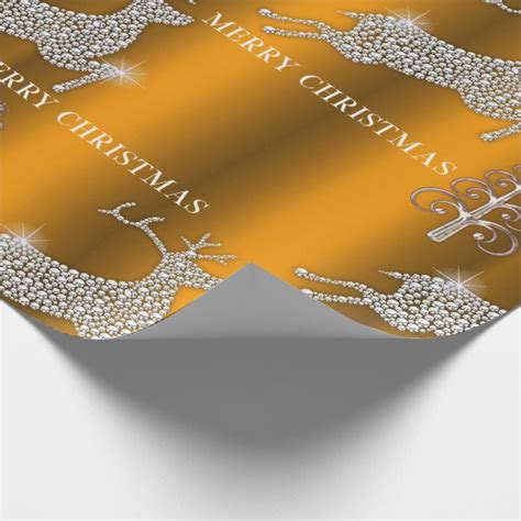 Gold And Silver Christmas Wrapping Paper Zazzle 100 Satisfaction