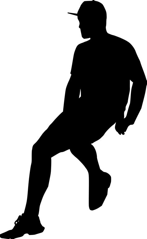 10 Man Standing Silhouette Png Transparent Onlygfxcom Images