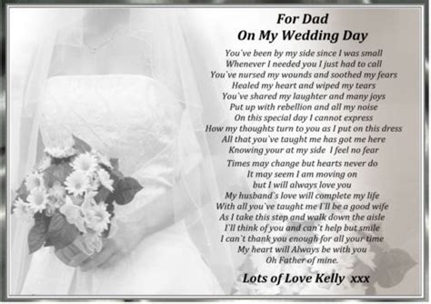 We did not find results for: TO DAD ON MY WEDDING DAY | Wedding poems, My wedding day ...