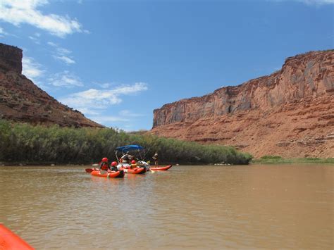 moab kayaking trips colorado river mild to wild rafting