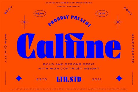 Calfine Font Free Download