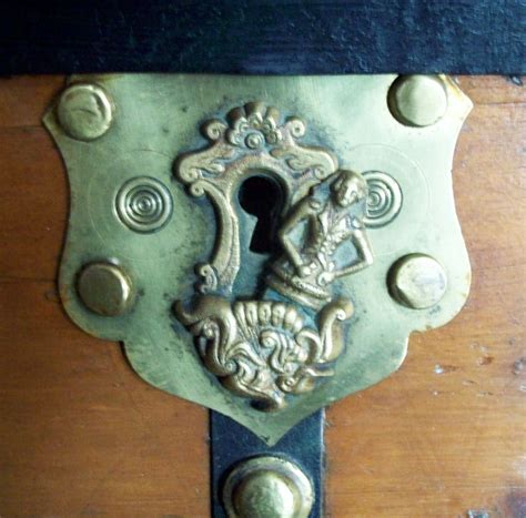 Brass Antique Trunk Lock George Washington Collectors Weekly