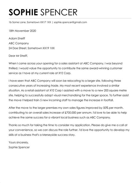 Notice Of Resignation Template Uk Sample Resignation Letter