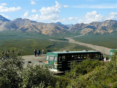 Denali national park shuttle service. Denali National Park | Fish Creek shuttle bus at the ...