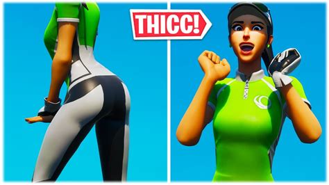 Fortnite New Thicc Par Patroller Skin Showcased With 69 Hot Dance Emotes 😍 ️ Youtube