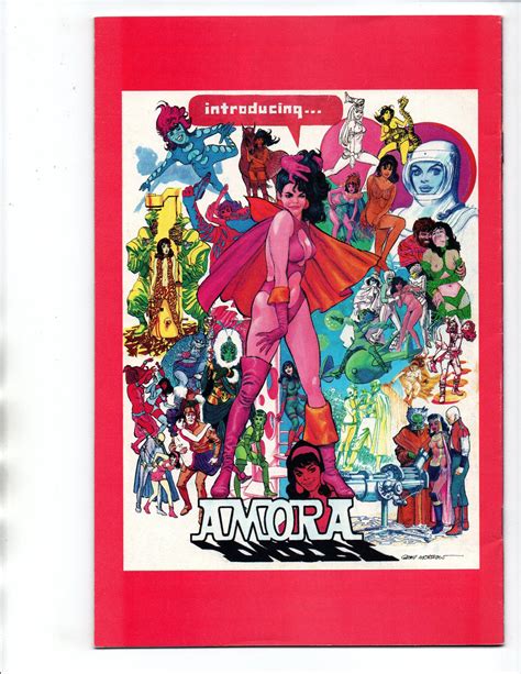 Amora 1 Gray Morrow Eros Comix 1991 Vf Comic Books Copper Age Eros Comix