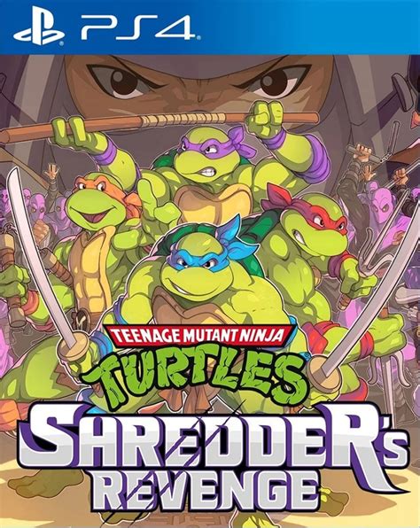 Tortugas Ninjas Shredders Revenge Ps Web Game