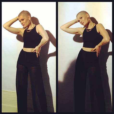 Jessie J Poses For First Photoshoot With Newly Shaved Head Capital