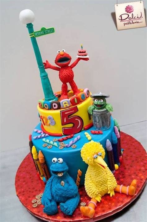 Sesame Street Cake Sesame Street Birthday Cakes Sesame Street Cake